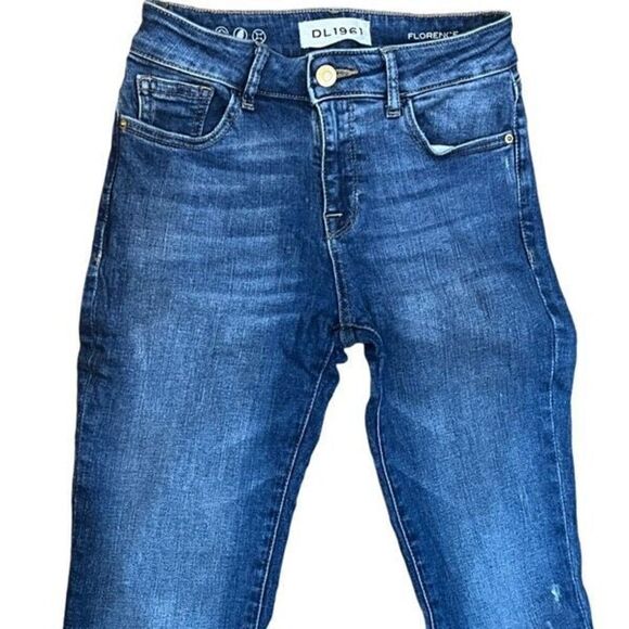DL1961 Florence Instasculpt size 24 Tapered Leg Jeans - Picture 1 of 4